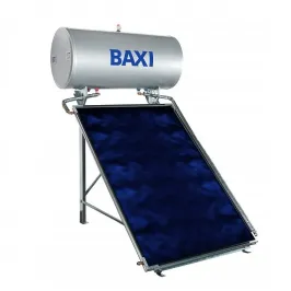 Baxi Pannello Solare Termico Modello STS+ SLIM 150 2.0 Circolazione Naturale 150 Litri  Collettori 1 Tetto Piano e inclinato