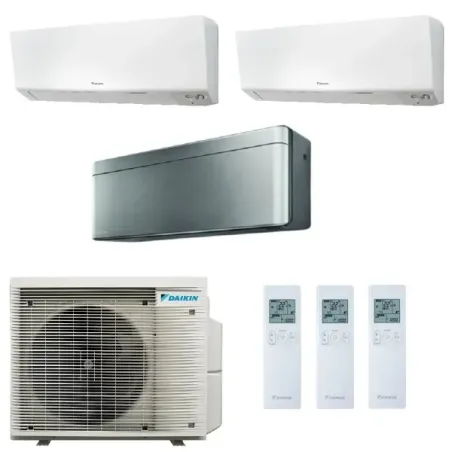 Condizionatore Daikin Trial Split 7+7+15 Perfera + Stylish S 3MXM52A