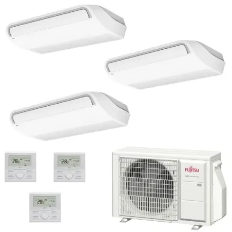 Condizionatore Fujitsu Trial Split 18+18+18 KR Soffitto AOYG36KBTA5