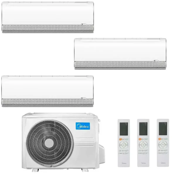 Midea Trial Split 9+12+12 Btu Breezeless+ M3OA-27HFN8-Q