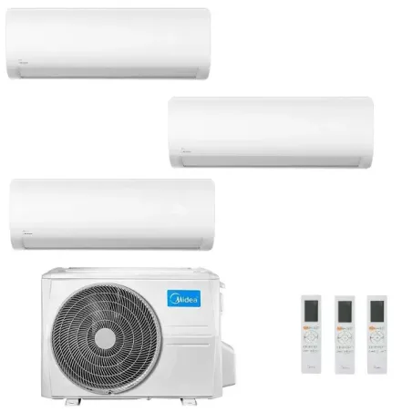 Midea Trial Split 9+12+18 Btu Xtreme Pro WF M4OE-28HFN8-Q