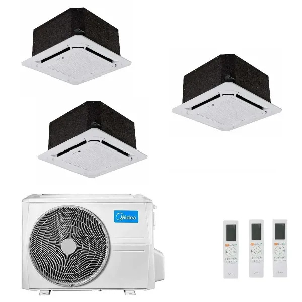 Midea Trial Split 9+18+18 Btu 4 vie 60x60 M4O-36FN8-Q