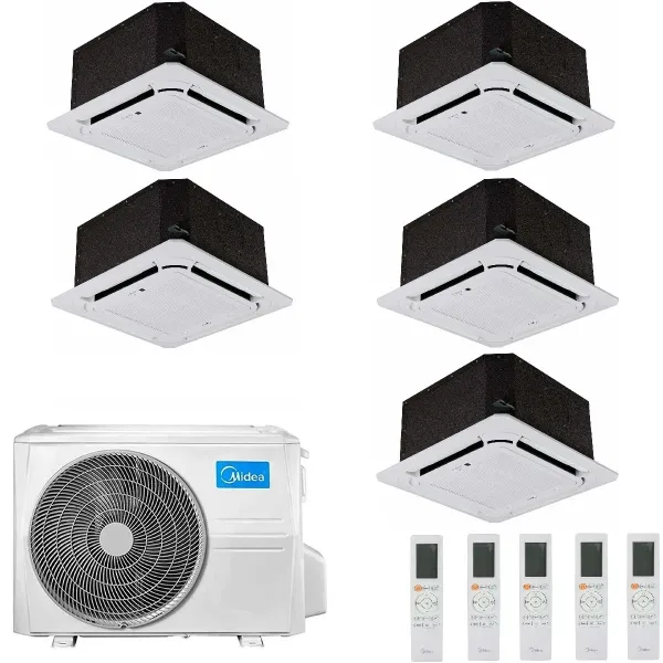 Midea Penta Split 9+9+9+9+9 Btu 4 vie 60x60 M5OE-42HFN8-Q