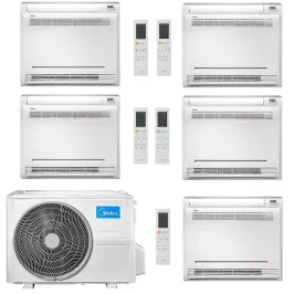 Midea Penta Split 9+9+9+9+9 Btu Console M5OE-42HFN8-Q