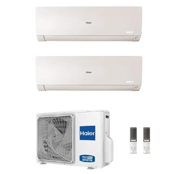 Condizionatore Haier Dual Split 7+9 Flexis Plus Bianco 2U40S2SM1FA
