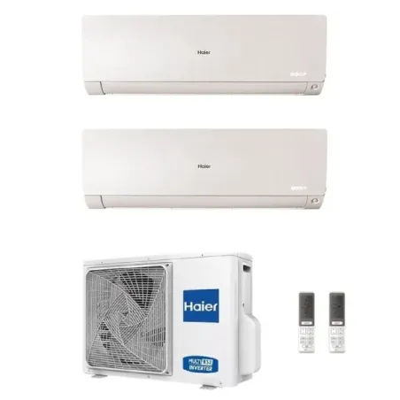 Condizionatore Haier Dual Split 12+18 Flexis Plus Bianco 2U50S2SM1FA-3