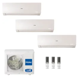 Condizionatore Haier Trial Split 7+7+9 Flexis Plus Bianco 3U55S2SR5FA