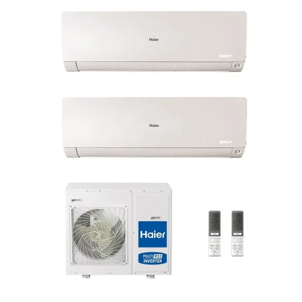 Condizionatore Haier Dual Split 12+18 Flexis Plus Bianco 4U85S2SR5FA