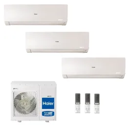 Condizionatore Haier Trial Split 7+12+12 Flexis Plus Bianco 4U85S2SR5F
