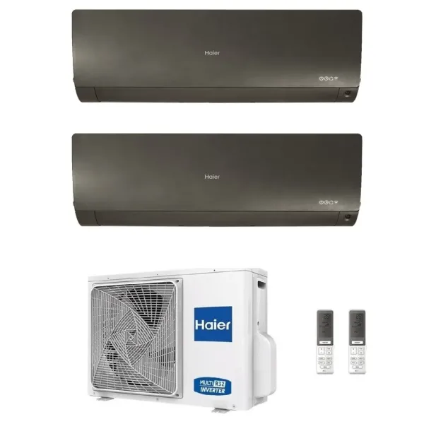 Condizionatore Haier Dual Split 7+15 Flexis Plus Nero 2U50S2SM1FA-3