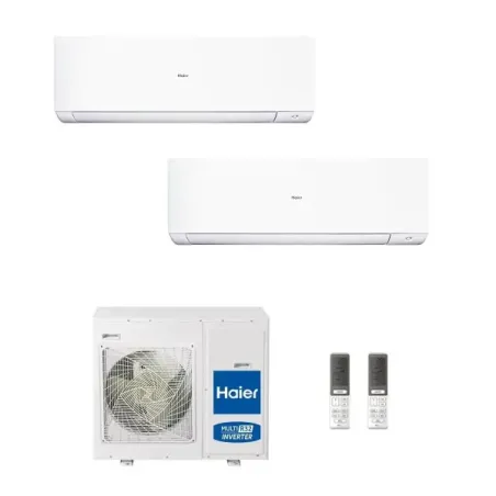 Condizionatore Haier Dual Split 12+18 Expert Bianco 4U85S2SR5FA