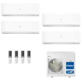 Condizionatore Haier Quadri Split 9+12+12+12 Expert Bianco 4U85S2SR5FA