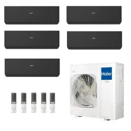 Condizionatore Haier Penta Split 9+9+9+9+15 Expert Nero 5U125S2SN1FA
