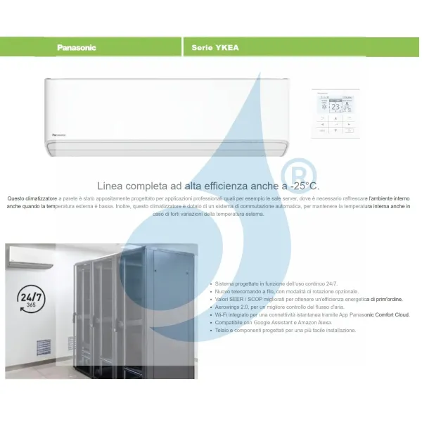 Condizionatore Panasonic Mono Split 12000 Btu CS-Z35YKEA