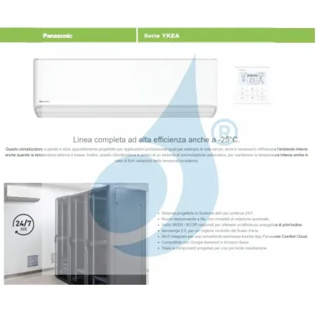 Condizionatore Panasonic Mono Split 18000 Btu CS-Z50YKEA