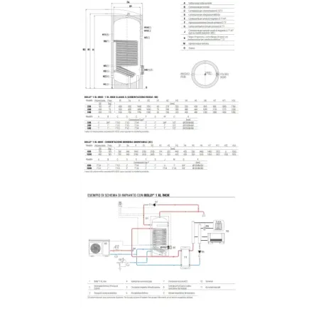 Bollitore Bolly 1 XL INOX XB 200 Litri Cordivari 3104052010200