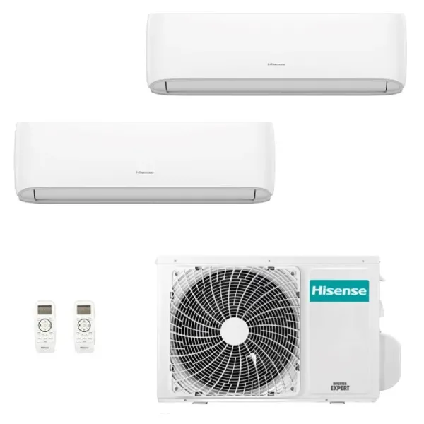Condizionatore Hisense Dual Split 12+12 Hi Comfort 3AMW62U4RJC