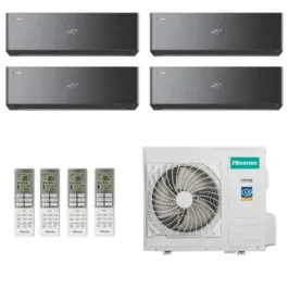 Condizionatore Hisense Quadri Split 9+9+9+9 Energy PRO X 4AMW81U4RJC