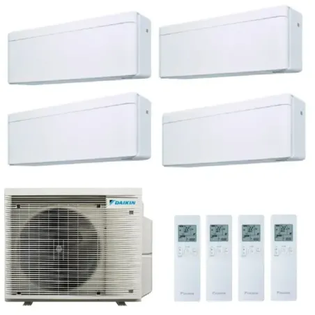 Daikin Quadri Split 9+9+9+15 Stylish Bianco 4MXM80A9
