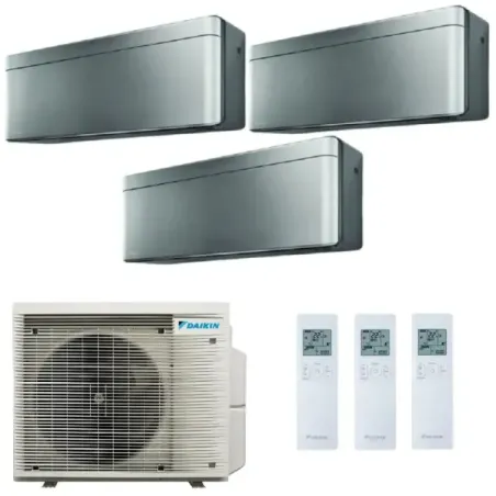 Climatizzatore Daikin Trial Split 7+9+12 Stylish Argento 3MXM52A9
