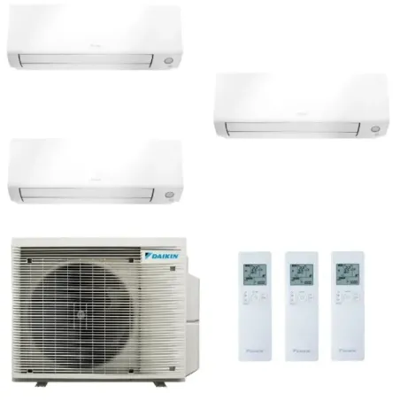 Climatizzatore Daikin Trial Split 12+12+12 Perfera Bianco 3MXM68A9