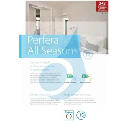 Daikin Quadri Split 9+9+9+12 Perfera All Seasons 4MXM80A9