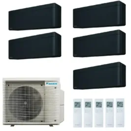 Condizionatore Daikin Penta 7+9+9+9+12 Stylish Total Black 5MXM90A9