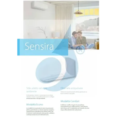 Climatizzatore Daikin Mono Split FTXF50F RXF50F Sensira