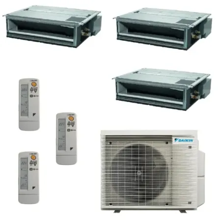 Climatizzatore Daikin Trial Split 9+9+12 FDXM-F9 BRC4C65 3MXM68A9