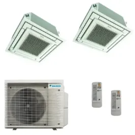 Condizionatore Daikin Dual Split 9+9 Cassetta 2MXM50A9 BRC7F530W