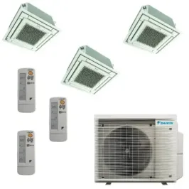 Climatizzatore Daikin Trial Split 9+9+12 Cassetta BRC7F530W 3MXM68A9