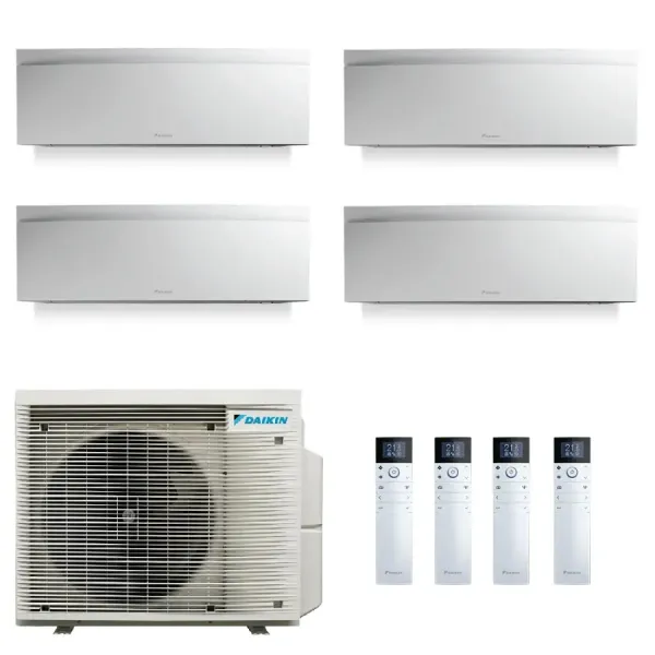 Daikin Quadri Split 7+7+12+18 Emura 3 Bianco 4MXM80A9