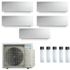 Condizionatore Daikin Penta 7+7+7+7+15 Emura 3 Bianco 5MXM90A9