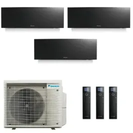Climatizzatore Daikin Trial Split 9+15+15 Emura Nero 3MXM68A9