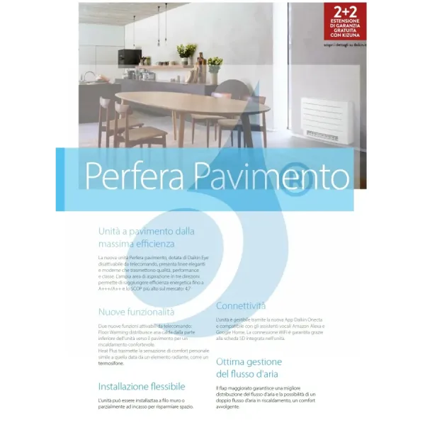 Condizionatore Daikin Penta 9+9+9+9+12 FVXM-B 5MXM90A9