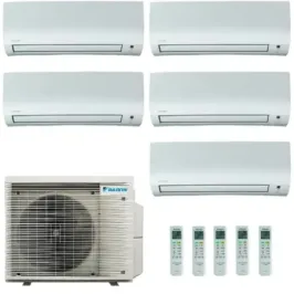 Condizionatore Daikin Penta 7+7+7+7+12 Comfora FTXP 5MXM90A9