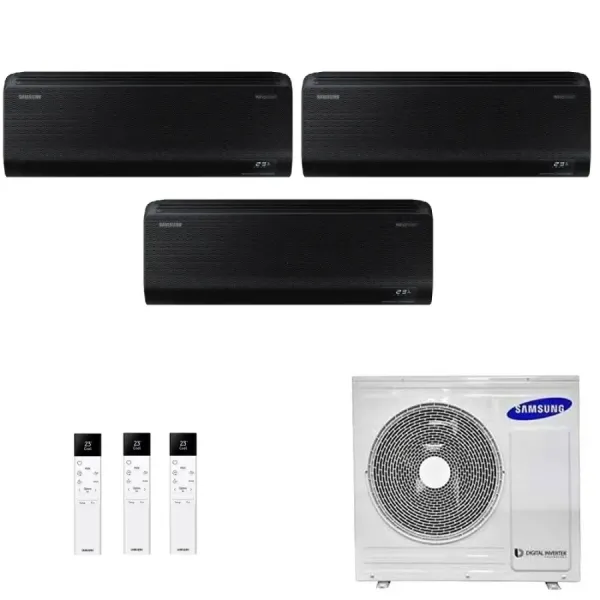 Samsung Trial Split 9+9+12 Btu Windfree Black AJ052TXJ3KG/EU