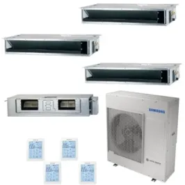 Samsung Quadri Split 9+9+9+18 Btu Canalizzabile AJ100TXJ5KG/EU