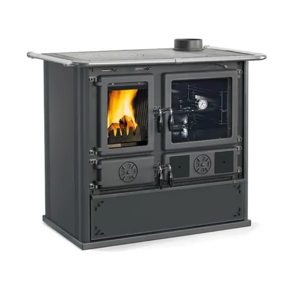 Stufa a legna La Nordica 8.8 kW Rosa 5.0 VST Steel 7015218