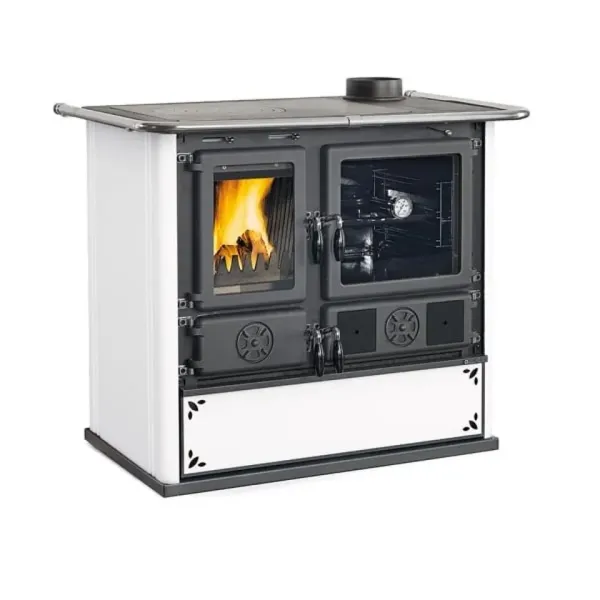 Stufa a legna La Nordica 8.8 kW Rosa 5.0 VST Steel 7015219