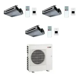 Mitsubishi Trial Split 12+12+12 Canalizzato MXZ-4F72VF4 Telecomando