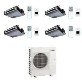 Mitsubishi Quadri Split 9+9+9+9 Canalizzato MXZ-4F72VF4+