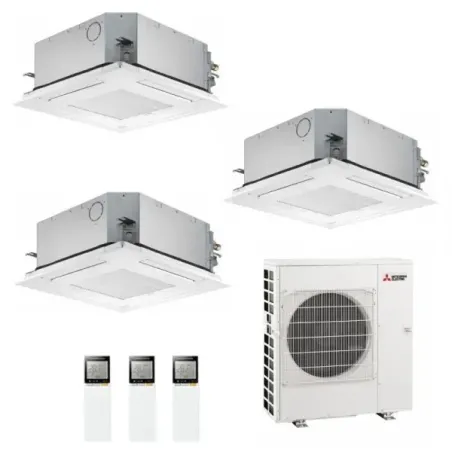 Condizionatore Mitsubishi Trial Split 9+9+12 Cassetta MXZ-3F68VF4