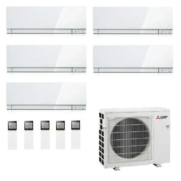 Condizionatore Mitsubishi Penta ZEN 9+9+9+9+9 Bianco MXZ-5F102VF2