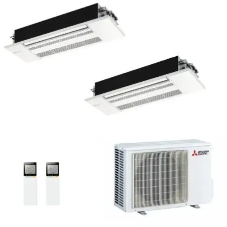 Condizionatore Mitsubishi Dual 9+12 Cassetta MLZ-KP MXZ-2F53VF4