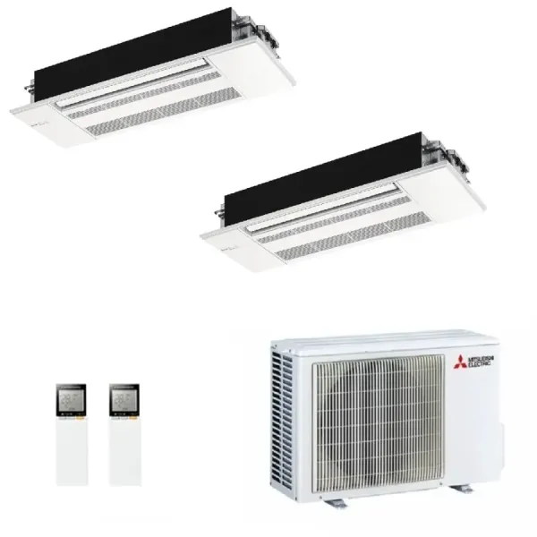 Condizionatore Mitsubishi Dual 12+12 Cassetta MLZ-KP MXZ-2F53VF4