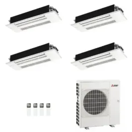 Condizionatore Mitsubishi Quadri 9+9+9+12 Cassetta MLZ-KP MXZ-4F72VF4