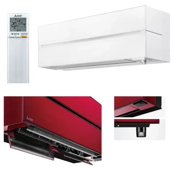 Mitsubishi Trial Split 9+9+18 Btu Bianco Perla MXZ-3F54VF4