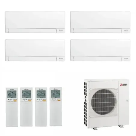 Condizionatore Mitsubishi Quadri 9+9+12+12 Bianco AY MXZ-4F72VF4