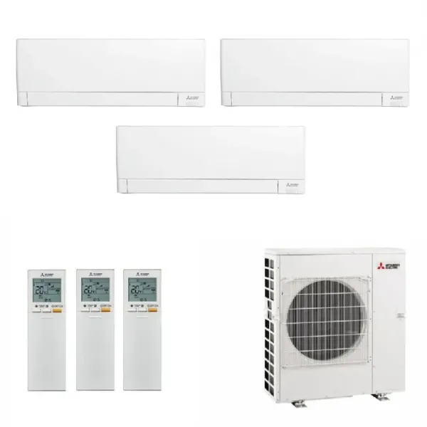 Condizionatore Mitsubishi Trial Split 12+12+12 MSZ-AY MXZ-4F72VF4